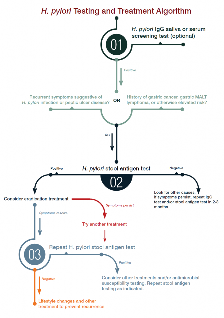 Helicobacter Pylori Update On Laboratory Testing Diagnosis And Treatment Update On